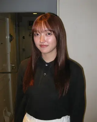 セミロング 今井 香奈恵のヘアスタイル