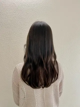 セミロング カラー amoretto 中央駅店所属・amoretto narumi🧸のヘアスタイル