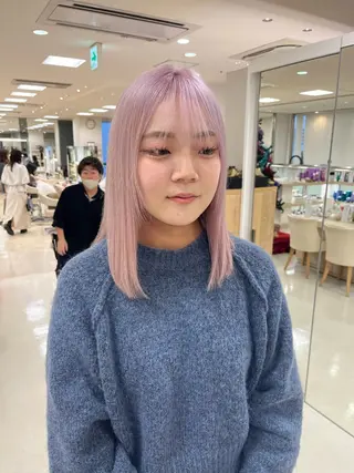 ロング カラー 暖色専門美容師🎀 お客様満足度◎のヘアスタイル