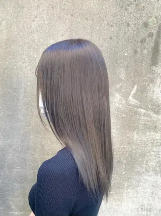 セミロング カラー motel所属・雰囲気引き出す ✨大人レディのヘアスタイル