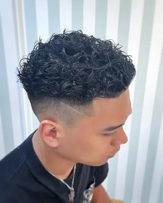 ショート パーマ メンズ NYNY 🌺Ruiのヘアスタイル