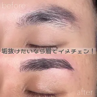 メンズ アイブロウ アイブロウ/脱毛/ 肌質改善🌷RINAの眉毛・アイブロウイメージ