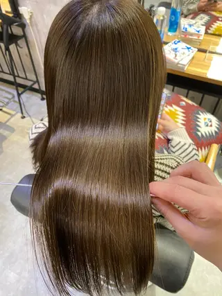 ロング カラー 【縮毛矯正特化】 kyokaのヘアスタイル