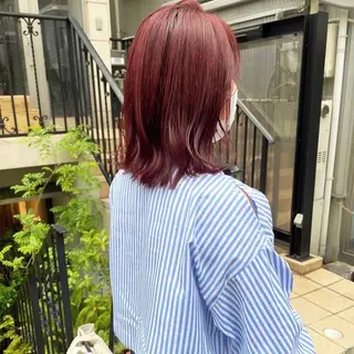 ミディアム カラー まつ毛パーマ🐏 NANAMIのマツエク・マツパデザイン