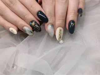 ネイル 長さだし専門店 M2　rikaのネイルデザイン