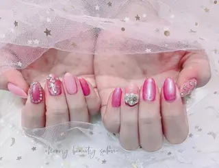 ミディアム SAKURA 🍒のネイルデザイン