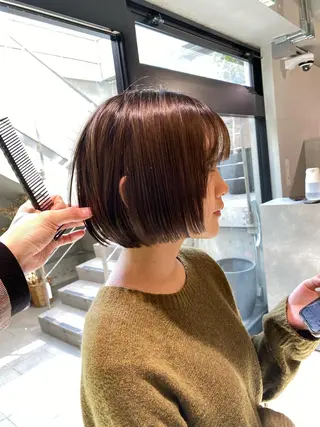 ショート nex the salon coall所属・🫧似合わせショート イシダ🫧のヘアスタイル