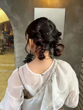 セミロング mizu🐾 hair braceのヘアスタイル