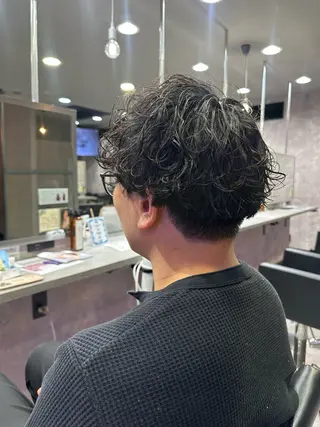パーマ 楠奥 結衣のヘアスタイル