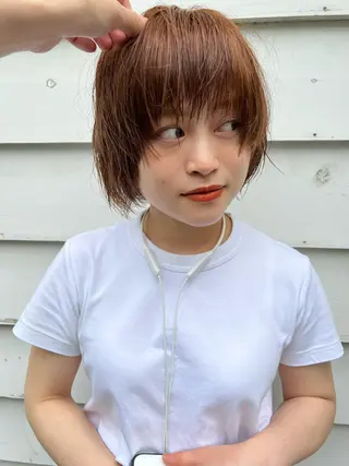 ショート ショート、ボブ専門 オサナイのヘアスタイル