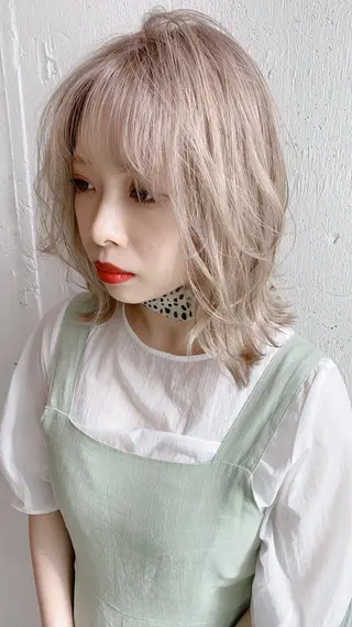ミディアム カラー パーマ ヘアアレンジ メンズ キッズ ChuDuck所属・🐮ChuDuck 代表 SHOTA🐮のヘアスタイル