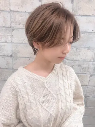 ショート 🎗️comoda 神戸三宮 髪質改善のヘアスタイル