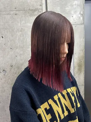 カラー 🎨デザイン🥇 美髪・艶髪　日暮千敬のヘアスタイル