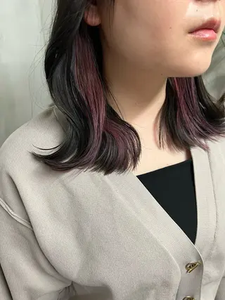 ミディアム Loem【ロエム】所属・RINA 【Loem】のヘアスタイル