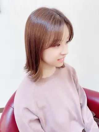 ミディアム カラー YURI ✨のヘアスタイル