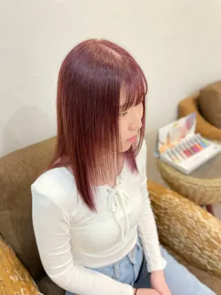 カラー Soleil所属・ボブ/艶髪 soleilrukaのヘアスタイル
