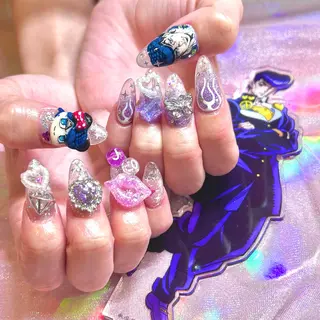 ネイル 痛ネイル🩷渋谷 🧸Yunaのネイルデザイン