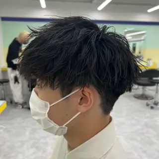 ショート カラー パーマ ヘアアレンジ メンズ キッズ ネイル マツエク・マツパ アイブロウ 🔷横浜1のパーマ 職人🔷将太郎のヘアスタイル