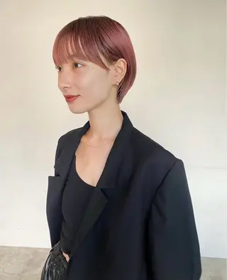 ショート 横田 七美のヘアスタイル