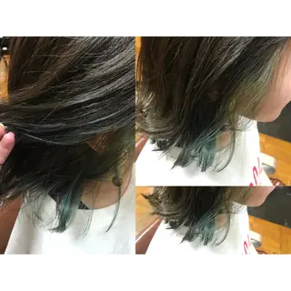 ショート カラー 🫧透け感⋆艶髪💎 山口アヤカのヘアスタイル