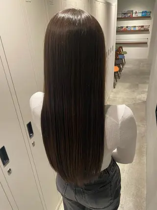 ロング unami shibuya所属・ren ボブロブ/ミディアムのヘアスタイル