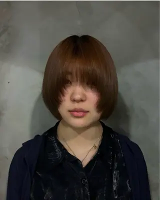 ミディアム カラー Kawano Kaito🟢のヘアスタイル