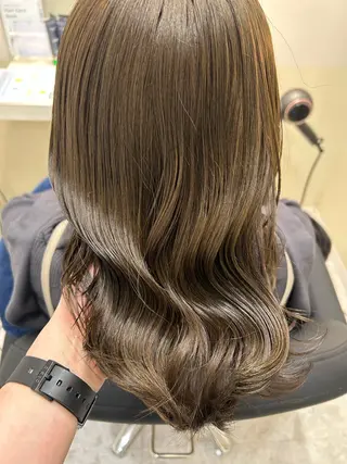 ミディアム カラー 🩰ニシムラヒカリ 半個室salon♡*のヘアスタイル