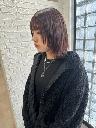 ミディアム Rubik's茶屋町 MARINのヘアスタイル