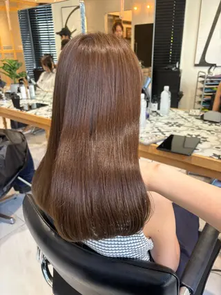 ロング カラー 風香🪼レイヤー /透明感カラーのヘアスタイル