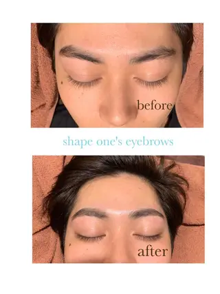 ショート カラー ヘアアレンジ メンズ ネイル マツエク・マツパ RADnoel🌿 梅田茶屋町のマツエク・マツパデザイン