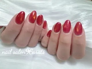 ネイル 💜ワンホンネイル ナインカラット💎のネイルデザイン