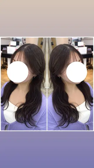 ロング 宮島 梨央のヘアスタイル