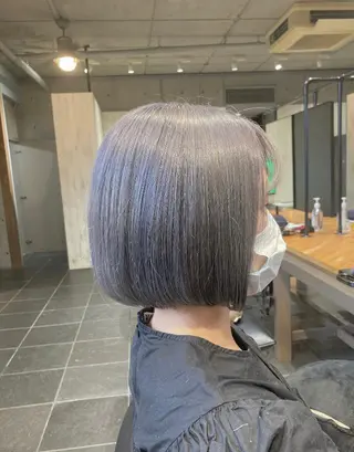 ショート カラー は まべのヘアスタイル