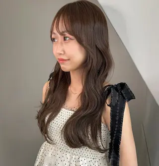 ロング カラー land所属・透明感カラー/レイヤ ー🌙Honokaのヘアスタイル
