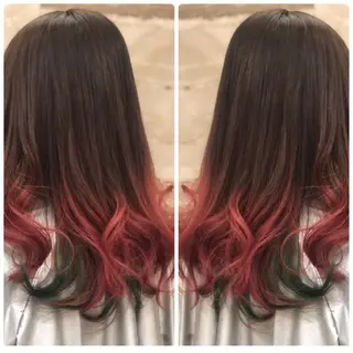 セミロング カラー 小山内 龍一郎 店長のヘアスタイル