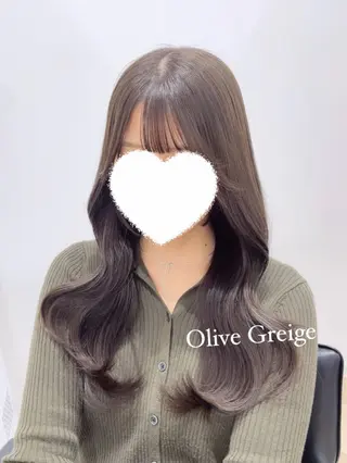 ロング 顔まわり🎀ピンク 💖ゆうなのヘアスタイル
