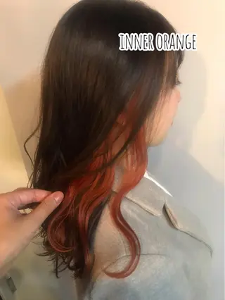 ミディアム カラー パーマ 年間1500人担当 代表　南一路のヘアスタイル