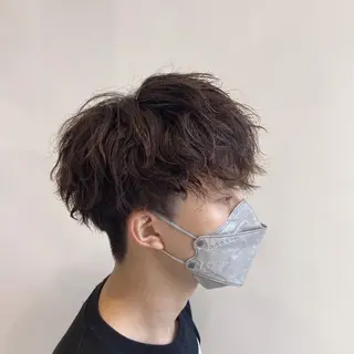 パーマ メンズ メンズ縮毛矯正 ♠️店長下平隼人のヘアスタイル