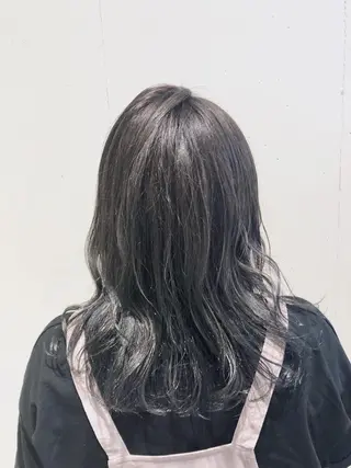 ミディアム カラー パーマ ヘアアレンジ 【ツヤ髪美容師】 ツダケイスケのヘアスタイル