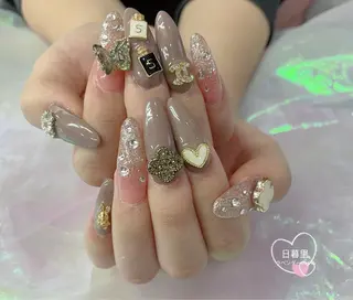 ネイル ラベンダー💖日暮里 ルル💖ネイルのネイルデザイン