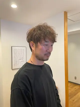 ショート Aguhairponte所属・メンズ 特化・川田のヘアスタイル