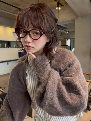 ミディアム murai airiのヘアスタイル