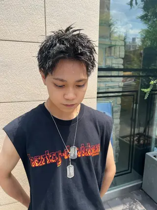 パーマ メンズ メンズカット松戸/韓 国/メンズパーマ航太のヘアスタイル