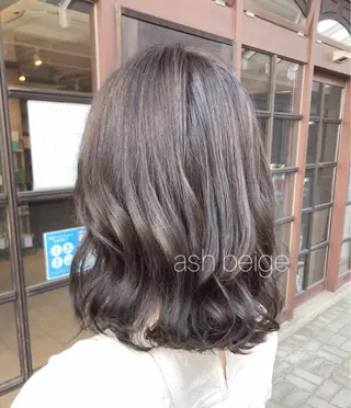 ミディアム 🧡ミルクティー/ レイヤー🧡ショウナのヘアスタイル