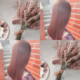 セミロング カラー 全店売上No.1🏆 ✨深江裕稀のヘアスタイル