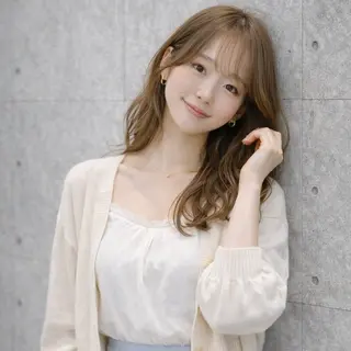 ミディアム カラー 一ノ瀬 暁のヘアスタイル