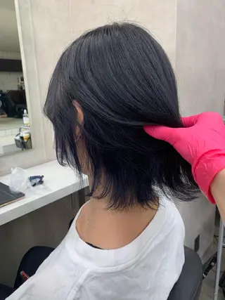 ミディアム 【美容室が苦手な方 専問美容室】MIHOのヘアスタイル