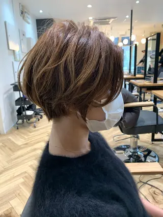 ショート 【S.BROOM】 店長　西川徹のヘアスタイル
