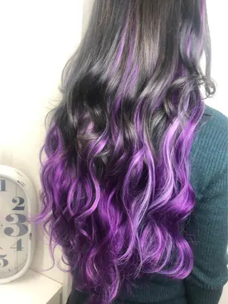 ロング カラー Rover ローバーのヘアスタイル