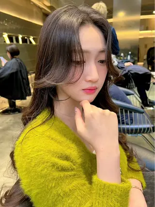 ロング 髪質改善 ANFINI所属・ボブ・レイヤー 田中 励也のヘアスタイル